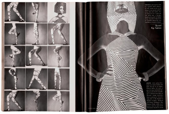Jean Shrimpton by Richard Avedon / Harper's Bazaar (1965.04)