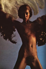 Donyale Luna by Luigi Cazzaniga / Playboy (1975.04)