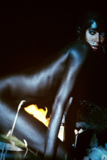 Donyale Luna by Luigi Cazzaniga / Playboy (1975.04)