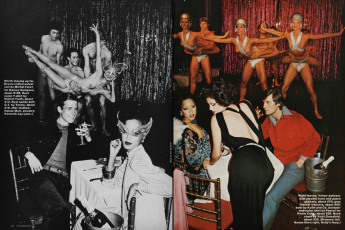 Pat Cleveland by Chris Von Wangenheim / GQ (1975.12)
