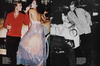 Pat Cleveland by Chris Von Wangenheim / GQ (1975.12)