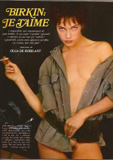 Jane Birkin by Umberto Pizzi / L'Espresso Italia (1976.09)