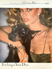 Christian Dior: Lisa Taylor by Chris Von Wangenheim (1976)