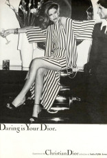 Christian Dior: Lisa Taylor by Chris Von Wangenheim (1976)