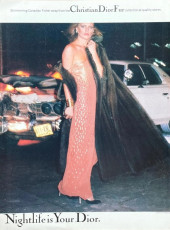 Christian Dior: Patti Hansen by Chris Von Wangenheim (1976)