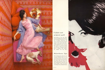 Dorothy McGowan by William Bell / Vogue USA (1960.04/2)