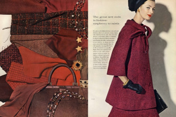 Anna-Carin Bjorck by Tom Palumbo / Vogue USA (1960.08/2)