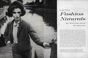 Dorothy McGowan by William Klein / Vogue USA (1960.10/2)