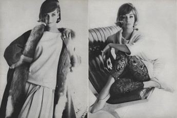 Nena Von Schlebrugge by Karen Rakdai / Vogue USA (1961.08/2)