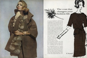 Nena von Schlebrugge by Tom Palumbo / Vogue USA (1961.09/2)