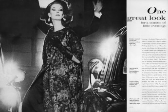 Nena von Schlebrugge by John Rawlings / Vogue USA (1961.11)