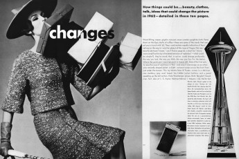 Dorothy McGowan by Irving Penn / Vogue USA (1962.01)