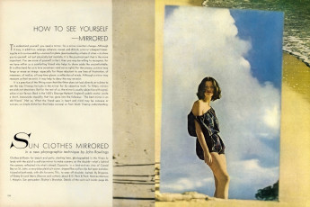 Dorothy McGowan by John Rawlings / Vogue USA (1962.01)