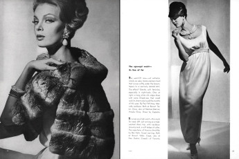 Nena von Schlebrugge by Horst P. Horst / Vogue USA (1962.01/2)