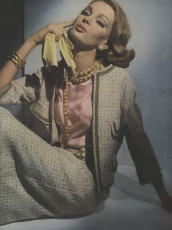 Nena von Schelbrugge by Horst P. Horst / Vogue USA (1962.02)