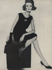 Nena von Schlebrugge by Tom Palumbo / Vogue USA (1962.02/2)