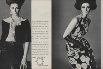 Wilhelmina Cooper by Irving Penn / Vogue USA (1962.04)