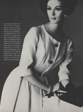 Wilhelmina Cooper by Irving Penn / Vogue USA (1962.05)