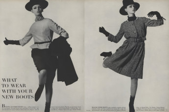 Tilly Tizzani by Bert Stern / Vogue USA (1962.10)