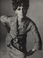 Wilhelmina Cooper by Irving Penn / Vogue USA (1963.02/2)