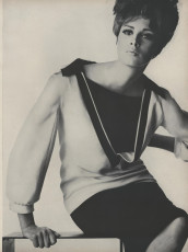 Wilhelmina Cooper by Irving Penn / Vogue USA (1963.03)