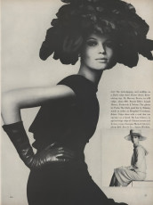 Veruschka by Irving Penn / Vogue USA (1963.03)