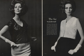 Wilhelmina Cooper by Bert Stern / Vogue USA (1963.04)