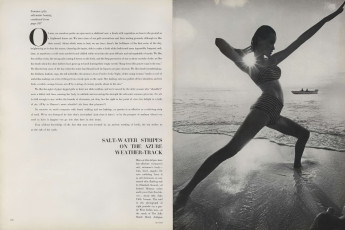 Veruschka by Art Kane / Vogue USA (1963.05)