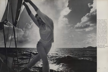 Veruschka by Art Kane / Vogue USA (1963.05)