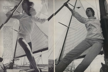 Veruschka by Art Kane / Vogue USA (1963.05)