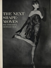 Jean Shrimpton by Peter Beard / Vogue USA (1963.08/2)
