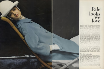 Mirella Petteni by Helmut Newton / Vogue USA (1963.09/2)