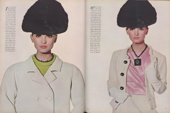 Mirella Petteni by Irving Penn / Vogue USA (1963.10/2)