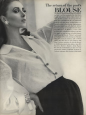 Wilhelmina Copper by Peter Beard / Vogue USA (1963.12)