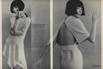 Hiroko Matsumoto by William Klein (Vogue USA 1964.03/2)