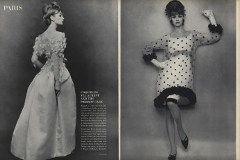 Jean Shrimpton by William Klein (Vogue USA 1964.03/2)