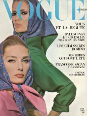 Christa Fiedler, Tania Mallet by Helmut Newton / Vogue FRA (1964.04)