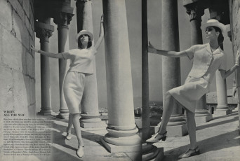 Beate Schulz by Cecil Beaton / Vogue USA (1964.06)