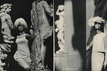 Beate Schulz by Cecil Beaton / Vogue USA (1964.06)