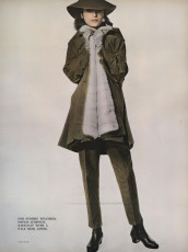 Benedetta Barzini by David Bailey (Vogue USA 1964.09)