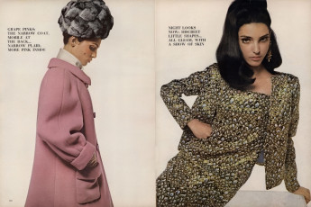 Benedetta Barzini by Bert Stern (Vogue USA 1964.09/2)