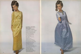 Beate Schulz by Bert Stern / Vogue USA (1964.10/2)
