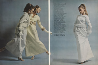 Beate Schulz by Bert Stern / Vogue USA (1964.10/2)