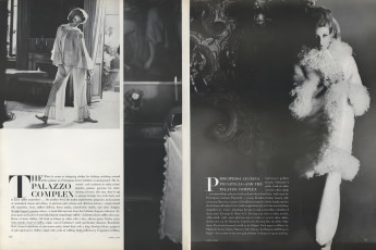 Veruschka by Henry Clarke (Vogue USA 1964.12)