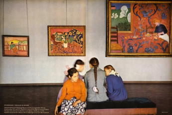 Wonders of Leningrad by Bruce Davidson / Vogue USA (1964.12)