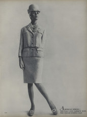 Jean Shrimpton by Gianni Penati (Vogue USA 1965.02)
