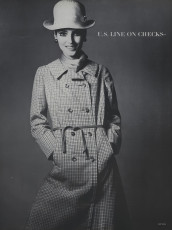 Benedetta Barzini by Bert Stern / Vogue USA (1965.03)