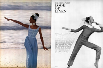 Veruschka by Bert Stern / Vogue USA (1965.04)