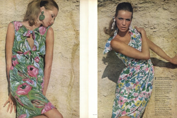 Veruschka by Bert Stern / Vogue USA (1965.04)
