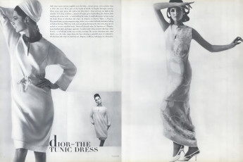 Mirelli Pettini by William Klein / Vogue USA (1965.04/2)